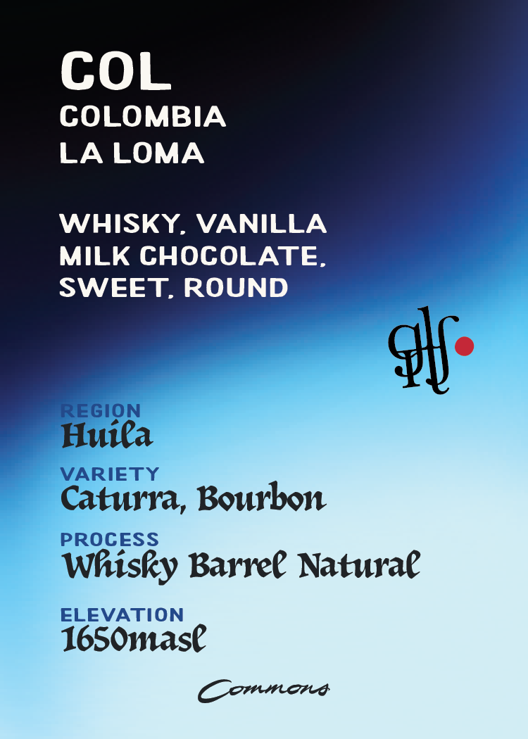 GLITCH Colombia La Loma Whiskey Barrel Natural