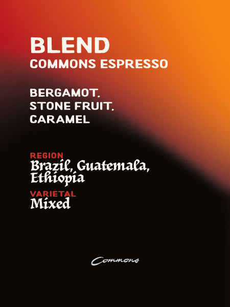 Commons Cafe Espresso Blend